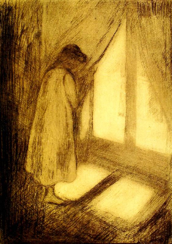 Edvard Munch grafik i thielska galleriet